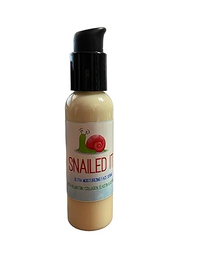 Snailed It Suero facial hidratante con ácido glicólico colágeno algas azules y vitamina C 2 onzas