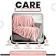 GC GAVENO CAVAILIA Popcorn Sofa-Bett-Decke, Kuscheldecke, Waffel-Überwurf, Fleecedecken, Blush Pink, 150 x 200 cm