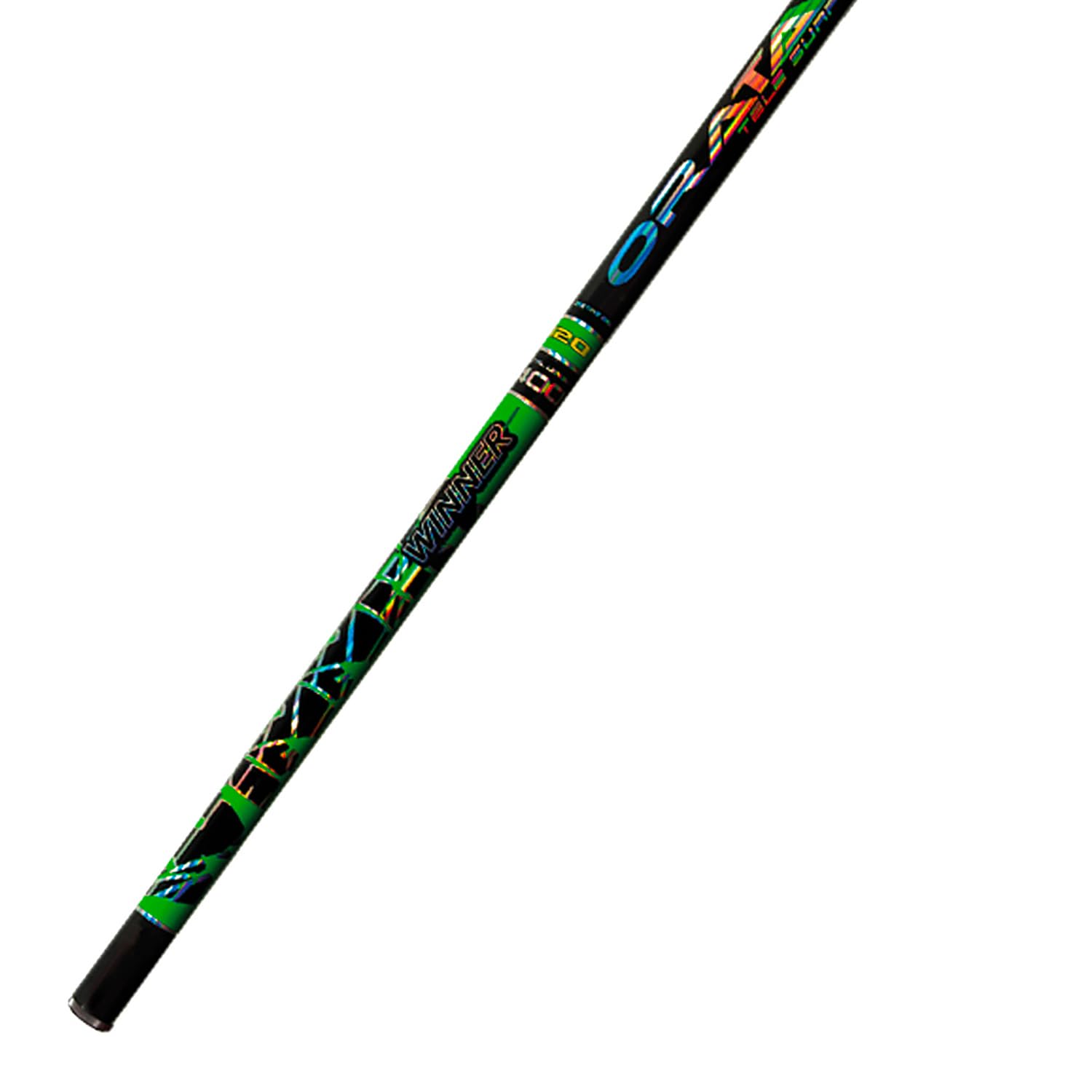MAVER Tsunami Surf, Canne à pêche surfcasting 3 pièces avec dessus sensible en carbone hybride, canne surfcasting 3 pièces puissante et réactive, canne à pêche professionnelle - 4,50 m Puissance 250 g