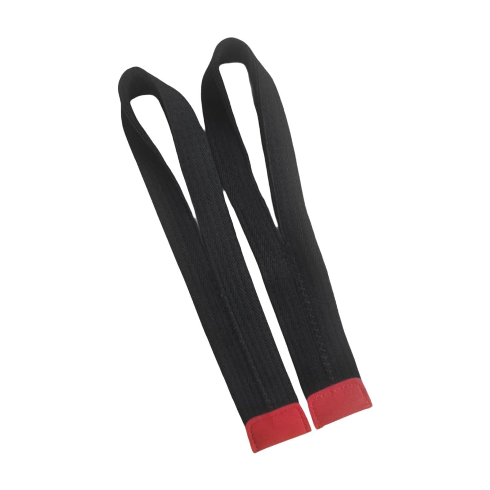 UJEAVETTE 2Pcs Weight Lifting Straps Cotton for Strength Training Dumbbell Deadlifting Black-image-39