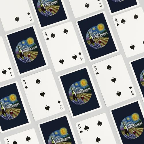 Baraja de Poker Calistoga California 52 Cartas miniatura 4