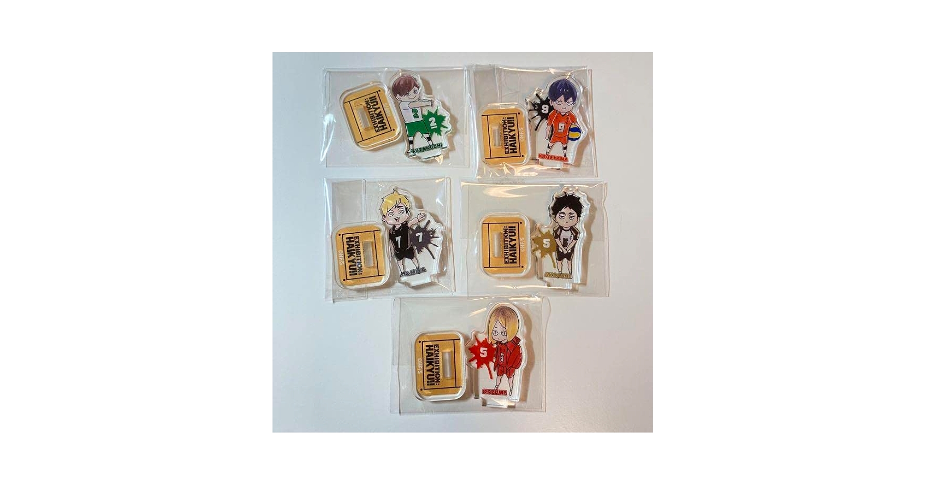 Amazon.co.jp: ハイキュー展 アクリルminiフィギュア 宮侑 二口