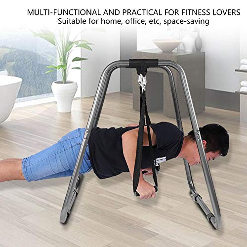 Opdrukstang Zware stalen parallettes Push-upstandaards Handgrepen Lage parallelle dipstangen Fitnessstation - Image 4