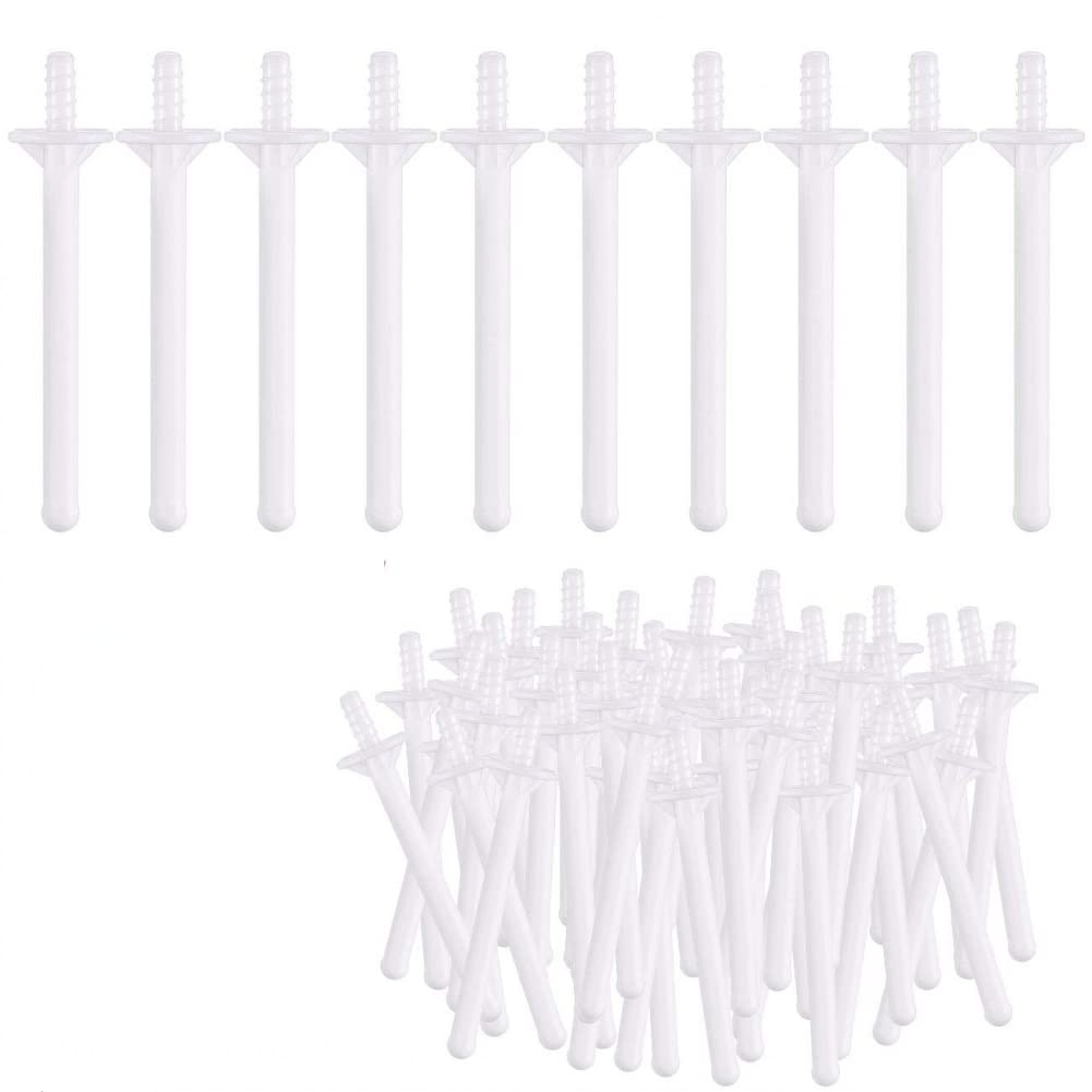 Barras de cera para la nariz, barra de depilación nasal, kit de barras de depilación para la limpieza nasal de los pelos de las orejas, depilación de las cejas para hombres y mujeres (100 piezas)