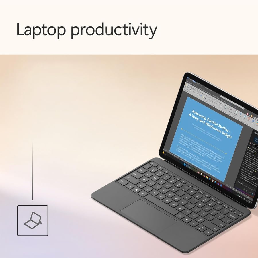 Image of Microsoft Surface Pro 13 inch 3K 120Hz Touchscreen 2-in-1 Tablet Laptop, 10-Core Snapdragon 45 Tops NPU, 16GB RAM 2TB SSD, Backlit KB, Stylus, MS 365, 14-hr Battery, Win 11 Pro (Renewed)