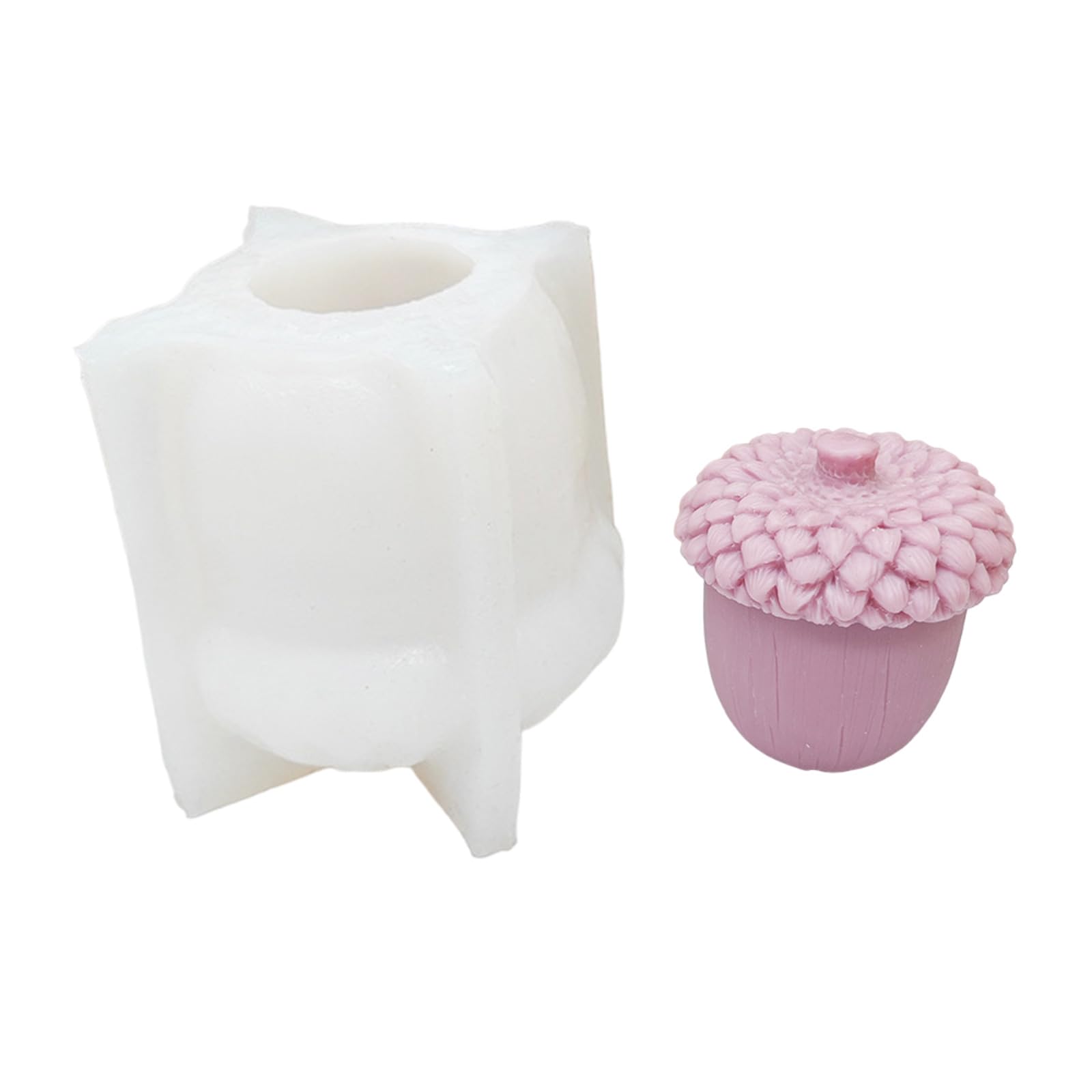 Piñas de pino, moldes de velas, forma de piña, molde de silicona, moldes para velas perfumadas, yeso para decoración del hogar, molde de silicona, piñas de pino, arcilla, fabricación artesanal