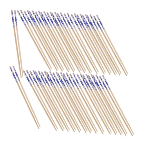 VERDANVERSE 100 ペア 竹 麺類 箸 中華 寿司 竹 寿司 箸 食器 中華 食器 アジアン ベージュ