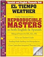 El Tiempo / Weather ESL Reproducible Masters 0975593994 Book Cover
