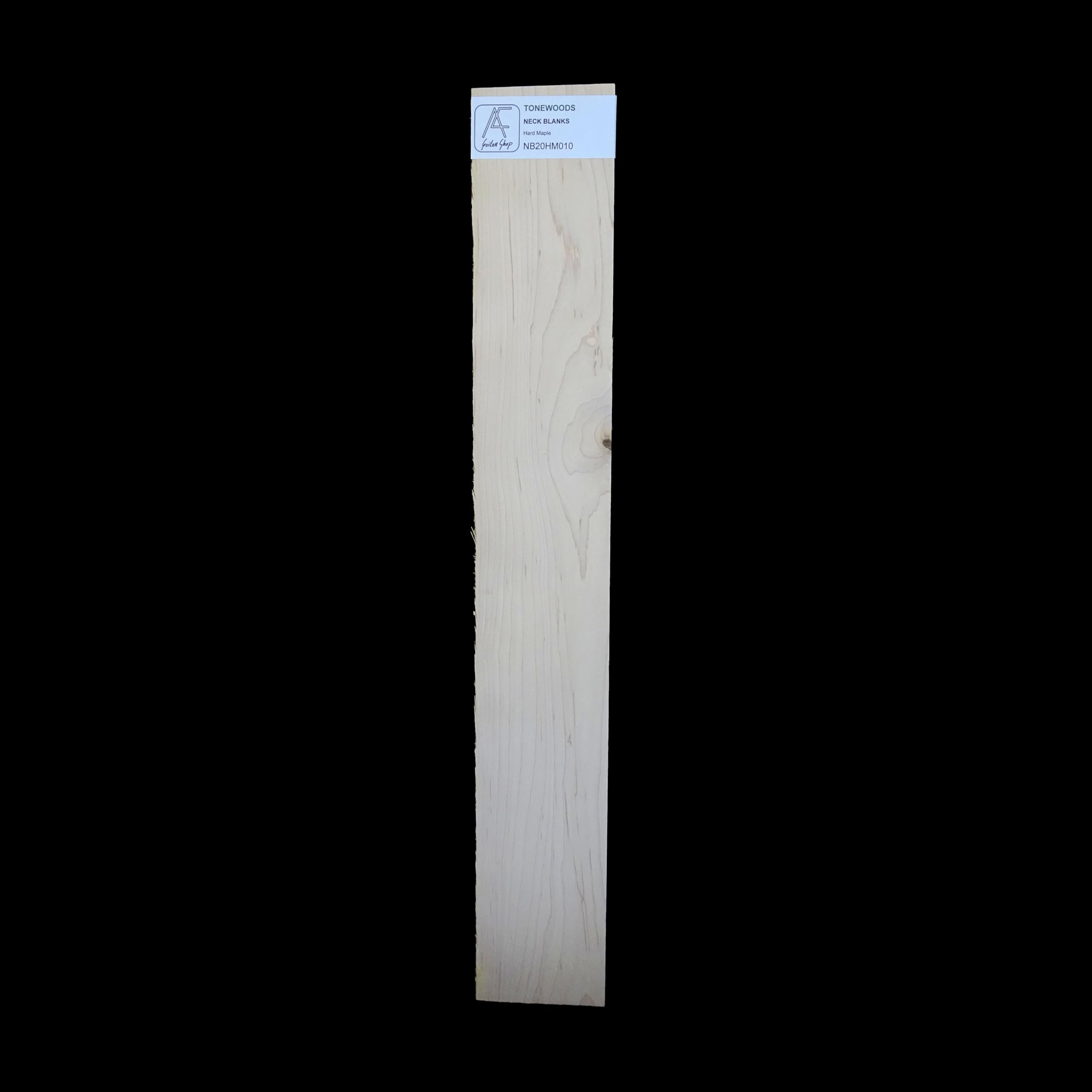 Neck Blank guitare basse AC Hard Maple 20mm bois lutherie NB20HM010