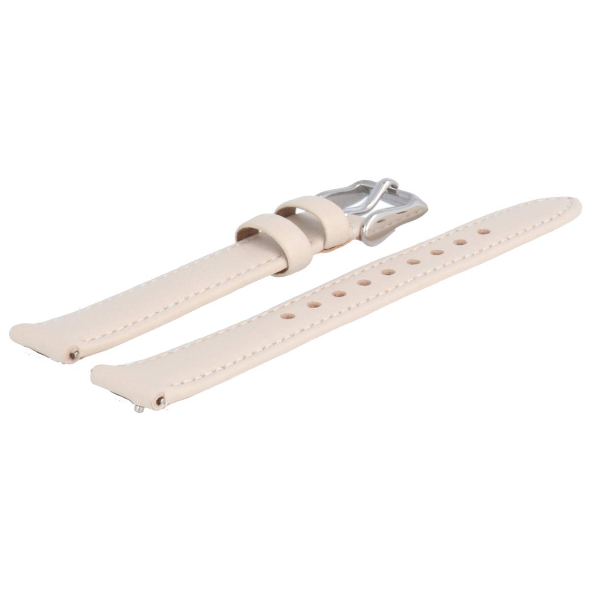 Fossil Correa de reloj de cuero beige de 14 mm - ES-3793 | LB-ES3793, Correas
