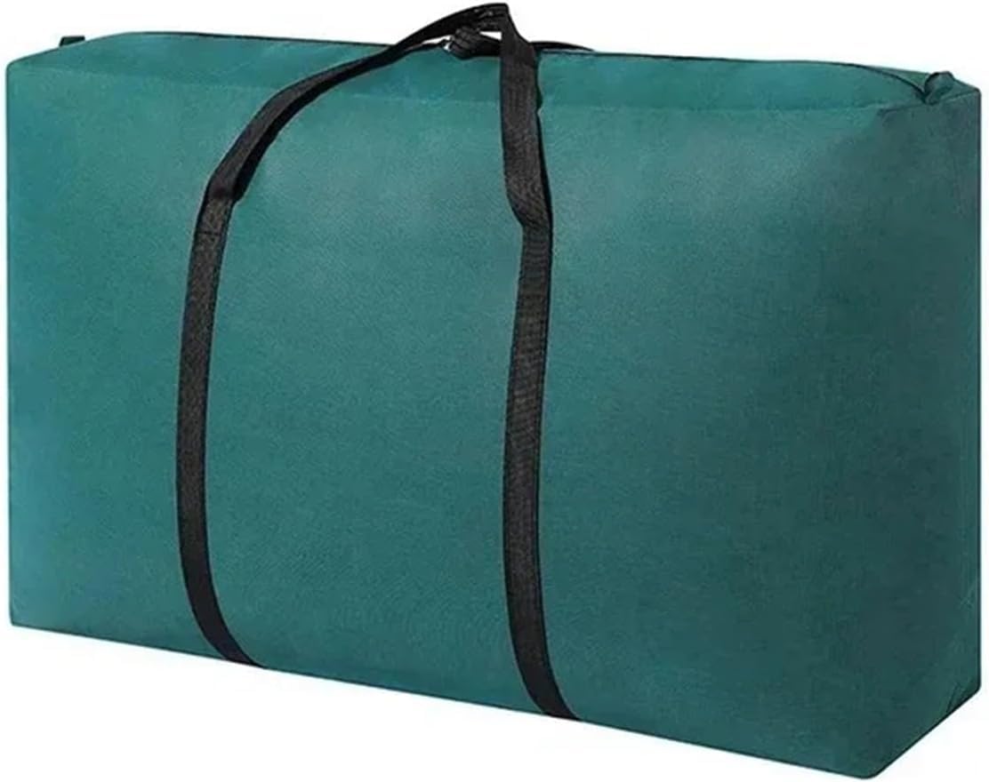 ZGHNASHUN Waterproof Bag Waterproof Storage Bags Big Capacity Bag Portable Dustproof Moistureproof Quilt Clothes Closet Under-Bed Packing Organizer(Green,180L 100x60x30cm)