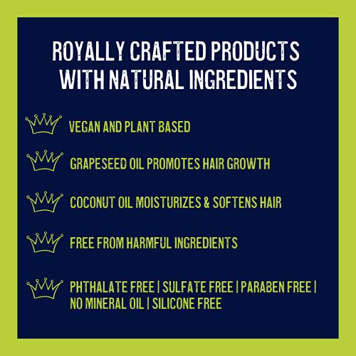 Young King Hair Care Kids Leave-In Conditioner For Boys | Detangle, Hydrate And Soften Natural Curls | Plant-Based And Harm-Free | 8 Oz #TOP3