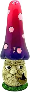 Fantasy Gifts Mushroom Musings Tower Incense Burner – 11" Hand-Painted Polyresin Holder for Cones & Sticks | Whimsical Woodland Decor for Home, Meditation, Relaxation & Gifting