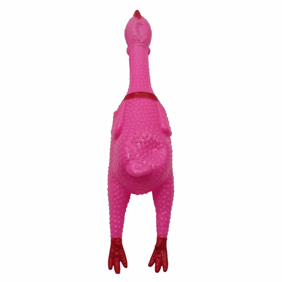 Squeaky Chicken Dog Toy Durable Plastic Squeaker Toy for Dogs Fun Noisy Toy for Chewing, Fetch & Play 40cm Long - Image 2