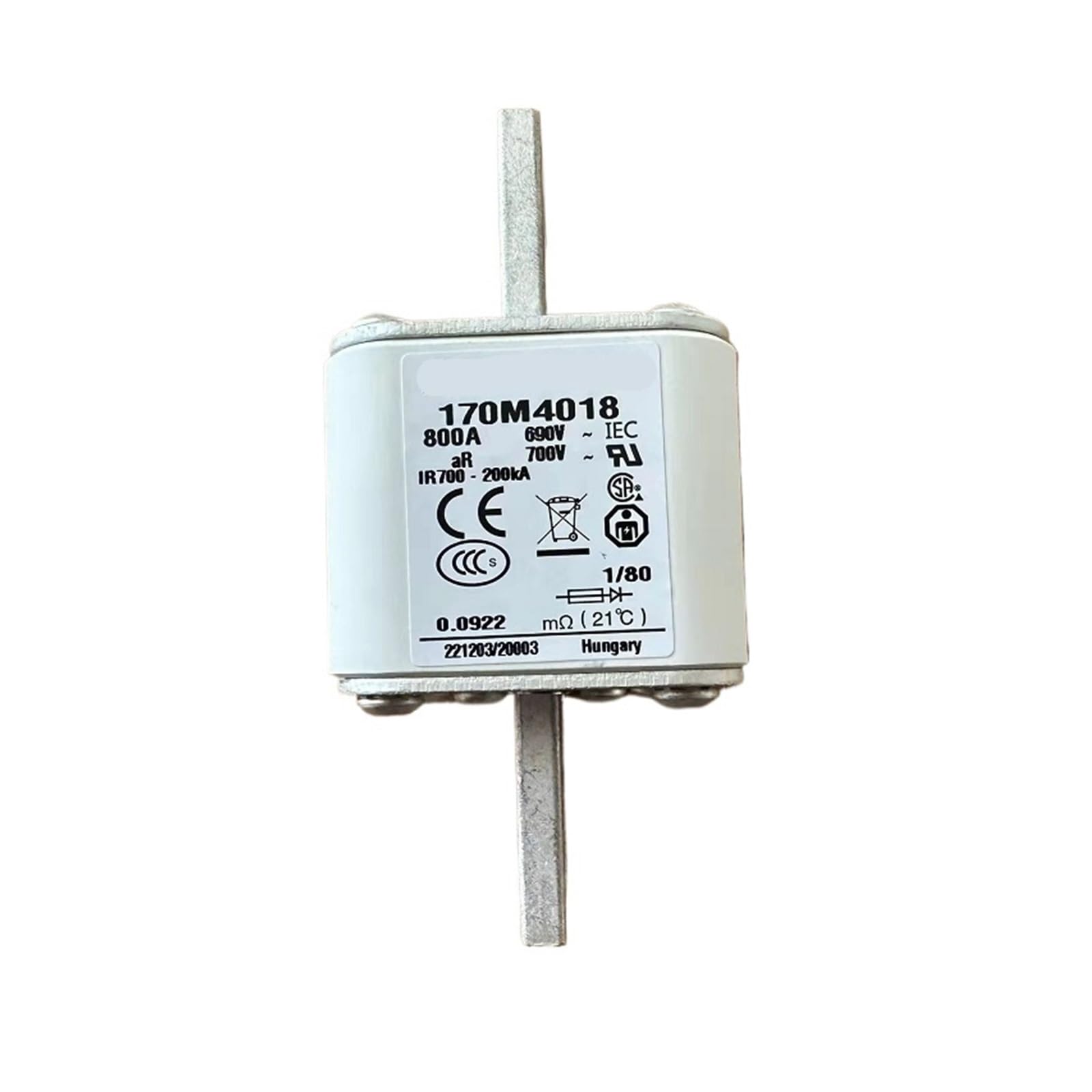 Fusible 170M4018 composant de commutation haute performance - 3