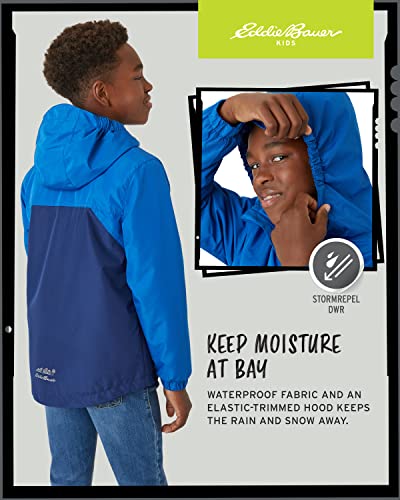 Image of Eddie Bauer Boys' Jacket - Lone Peak Waterproof 3-in-1 Insulated Windbreaker Coat with Removable Fleece Lining (5-20)