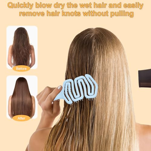 Save 30% on DUAIU Detangling Brush for Faster Blow Drying - Image 3