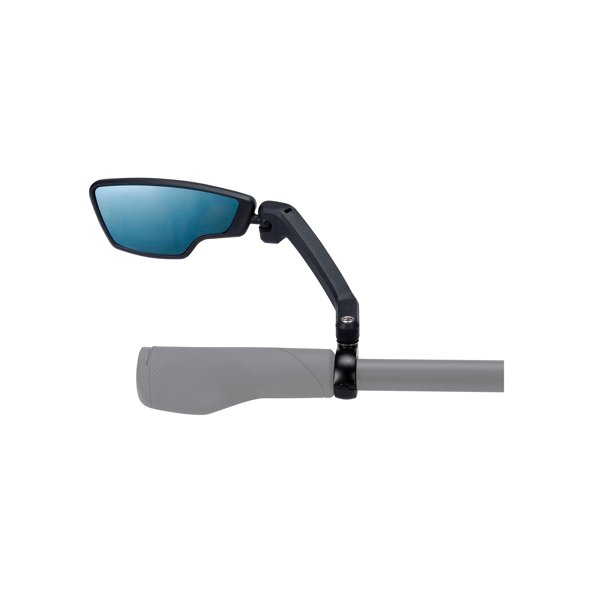 BBB Cycling CityView Lusterko rowerowe E-Bike, lewa strona, pasuje do kierownicy Ø 19-26 mm, powłoka antyodblaskowa, lusterko wsteczne, czarne, BBM-05, lewe