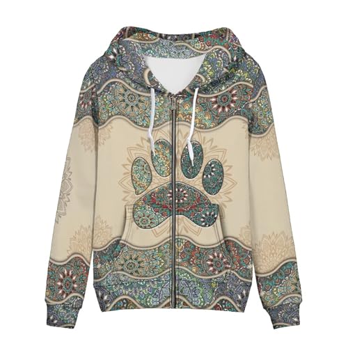 SEANATIVE Women Zip Up Hoodies Drawstring Sweatshirt Long Sleeve Casual Hoodie Jacket with Pocket Size XS-5XL