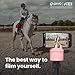 Pivo Equestrian Pod Value Pack Auto Horse, Face and Body Tracking, Ai-Powered 360° Rotation Smartphone Holder, Equine Coaching, Auto Zoom Handsfree Photo & Video Recording (Pink