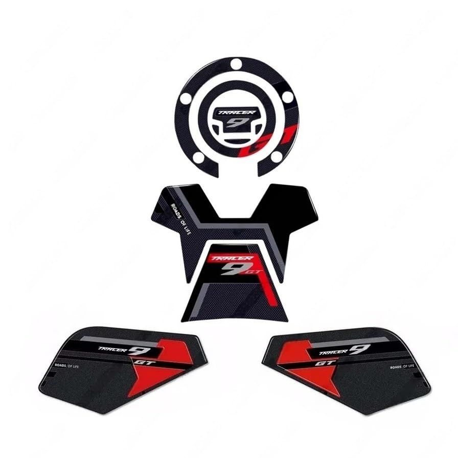 Autocollants de protection latérale pour réservoir moto Tracer 9GT étanches