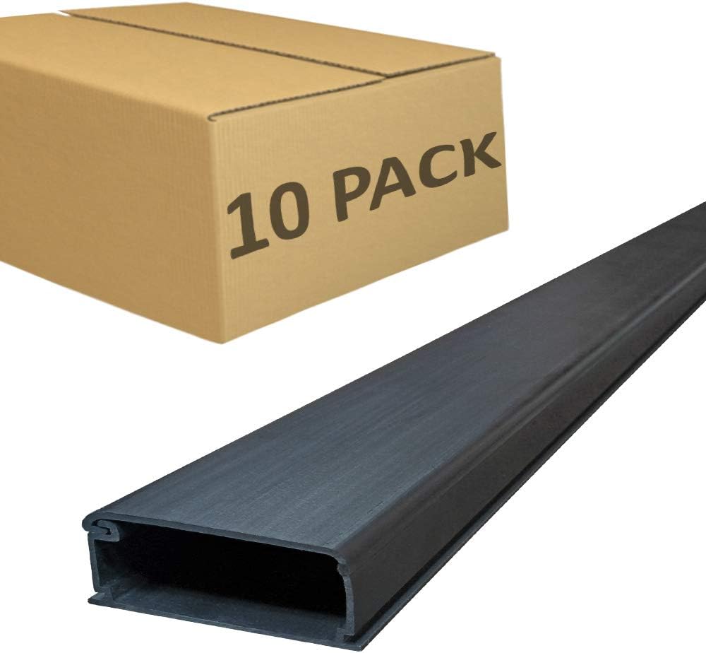 Amazon.com: Large Latching Cable Raceway (1125 Series) - 5ft - Black ...