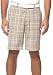 PGA TOUR Men's Golf Flat Front 4-Color Grid Plaid Short