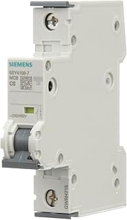 Siemens - 5SY4108-7 - IEC Supplementary Protector, Amps 8 A, AC Voltage Rating 230/400V AC, DC Voltage Rating 72V DC