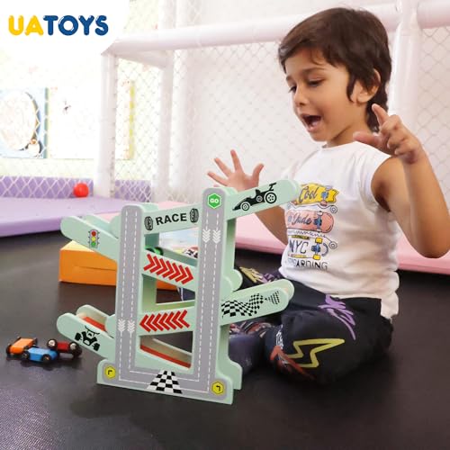 Image of Wooden Toys for Kids Race Tracker for Kids Brain Development Toys Activity Toys for 5+ year old Child Toys 2-5 years