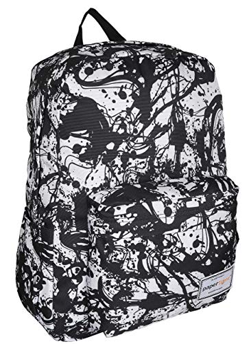 Image of Papertiger Bag Polyester Alpha Edition Laptop Backpack (25 Ltrs, Splattered Black)