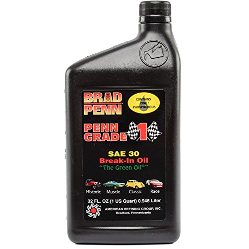 PENN GRADE 1 71206, BreakIn Oil SAE 30, Works with Diesel and Gasoline