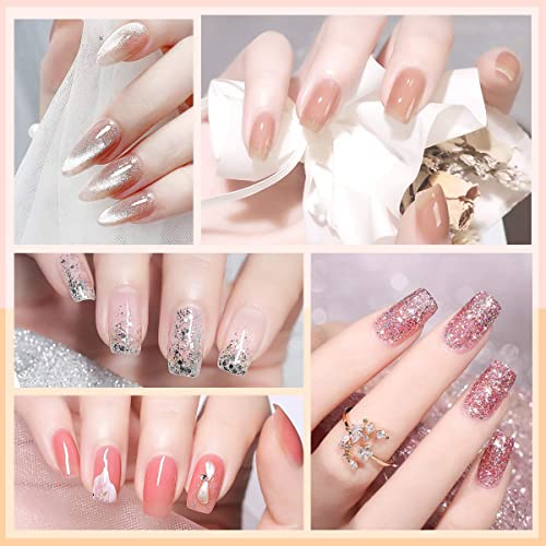 Morovan Acrylic Nail Kit With 12 Glitter Powder Set - Professional Acrylic Nail Powder Monomer Acrylic Nail Liquid Set French Nail Tips, Practice Hand For Acrylic Nails Brushes Nail Art Tools Decoration Diy Nail Kit #TOP5
