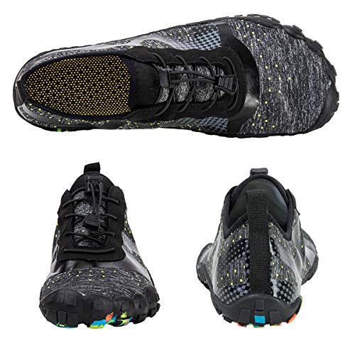 Image of Water Shoes for Men Barefoot Quick-Dry Aqua Sock Outdoor Athletic Sport Shoes for Kayaking, Boating, Hiking, Surfing, Walking