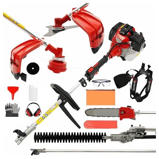 Dealourus 52cc 5 in-1 Multi Function Garden Tool