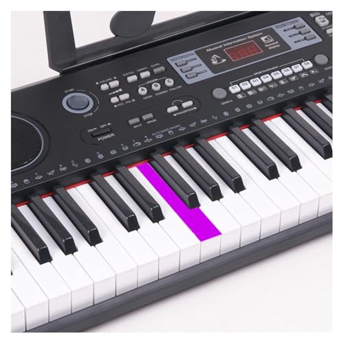 Électronique clavier Piano Véritable Piano Professionnel Pour Adultes, Instrument À Clavier Musical, Synthétiseur Numérique Électronique À 61 Touches - Les Beatles, Paul McCartney, John Lennon, RIngo Starr, George Harrison Électronique clavier Piano Véritable Piano Professionnel Pour Adultes, Instrument À Clavier Musical, Synthétiseur Numérique Électronique À 61 Touches – Image 4