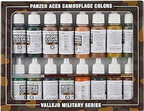 Vallejo Panzer Aces Paint Set