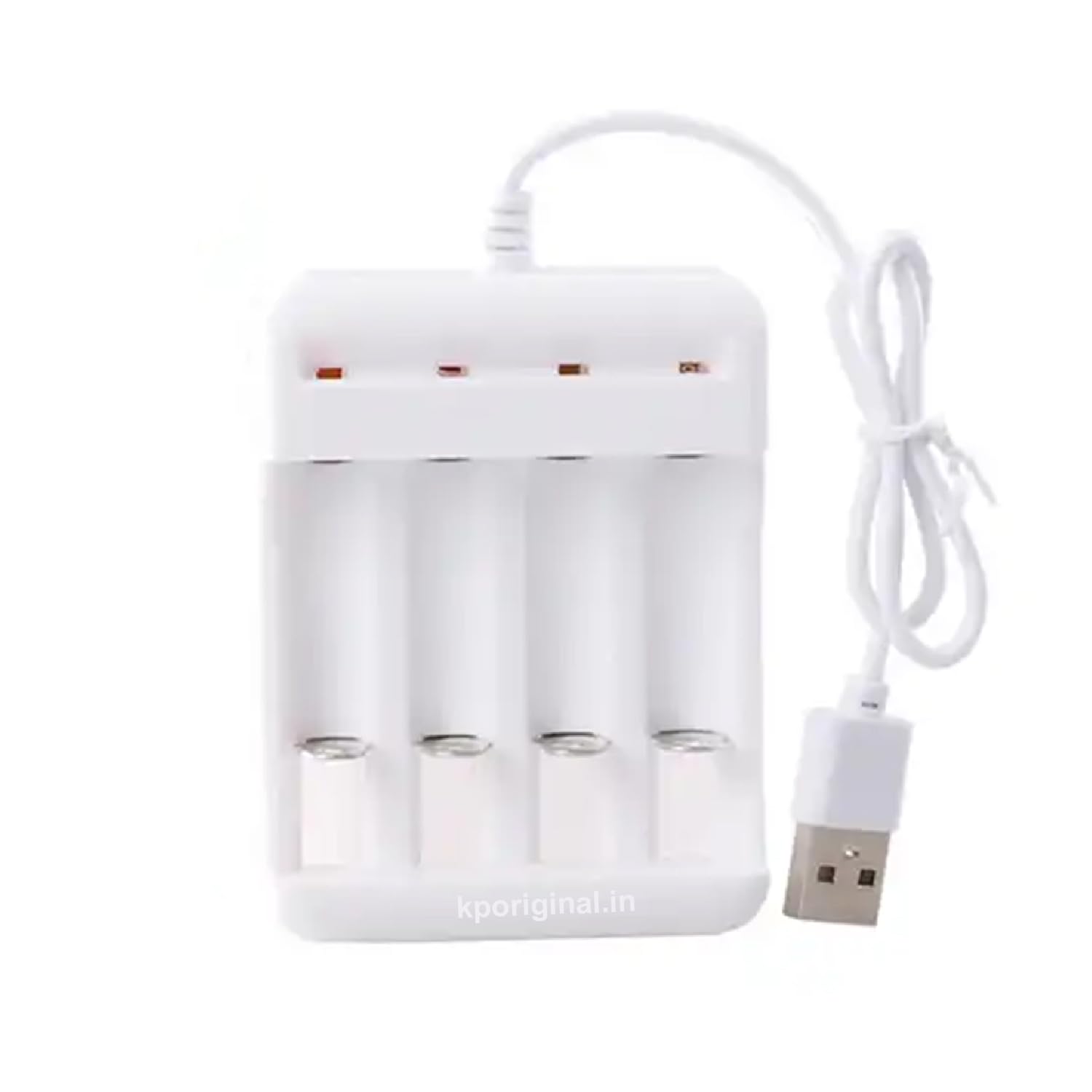 USB 1.2V AA AAA Ni-CD NiMH 4 Adjustable Slot Battery Charger with LED Indicators, Charge 4 Batteries At a Time-image-16
