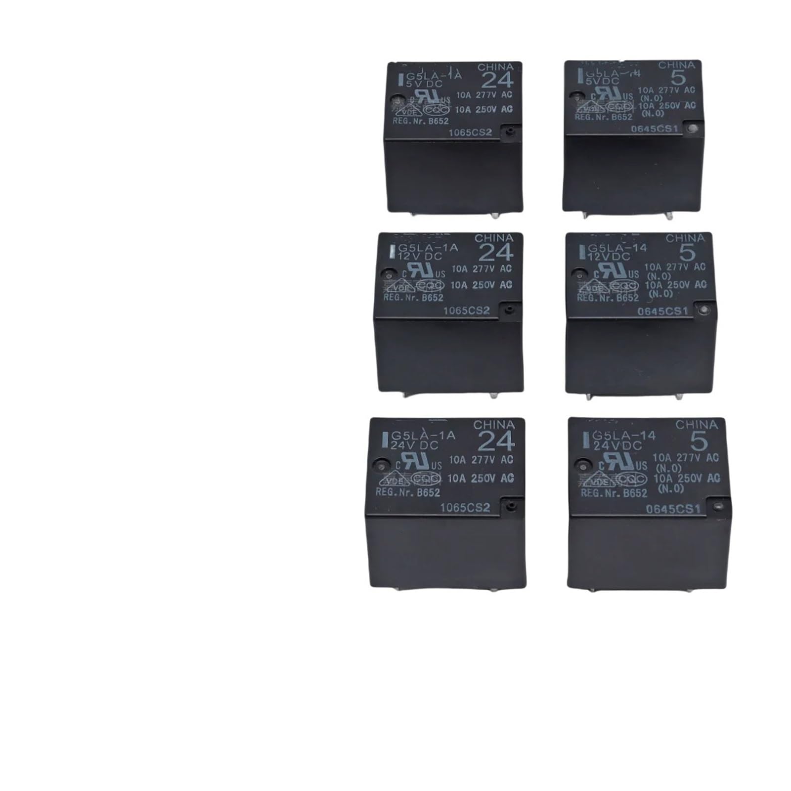 ICXLPMC 5PCS G5LA-14 5PIN 5VDC