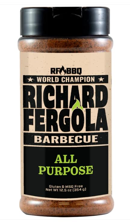 Richard Fergola BBQ - All Purpose Rub - Pitmaster Size 12.5 oz
