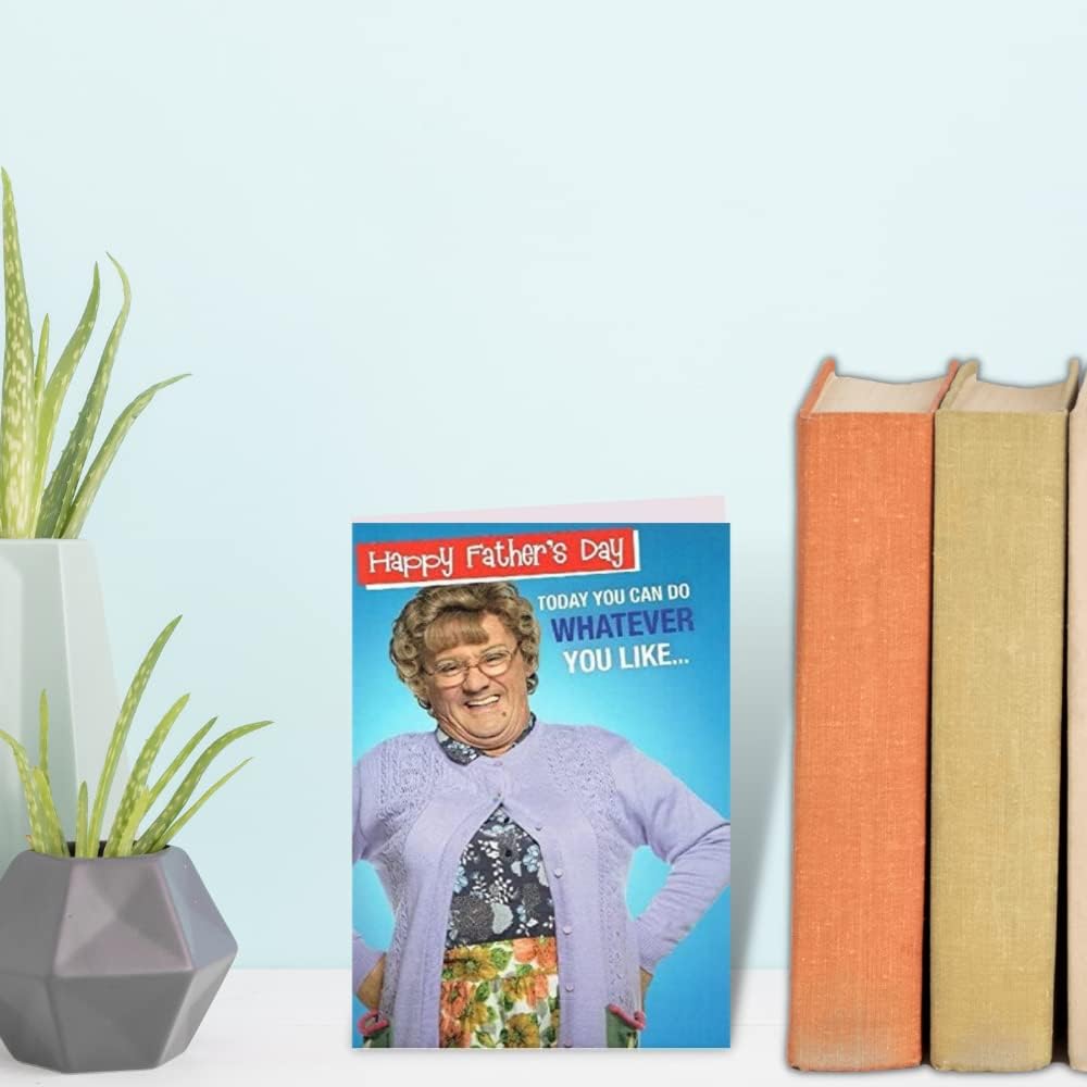 Mrs Brown's Boys Talking Fathers Day Card for your Father