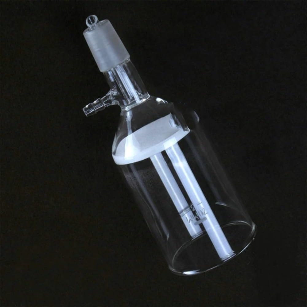 1 sztuka 35 ml do 1000 ml szklany lejek do piaskowania ze standardowym połączeniem 24# dostępny jednostka laboratoryjna G1-G6 (1000 ml)
