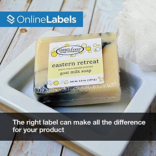 2 x 2 Square Labels - Permanent, White Matte - Candle, QR, Product Labels - Pack of 20,000 Labels, 1,000 Sheets - Inkjet/Laser Printers - Online Labels - Thumbnail 3