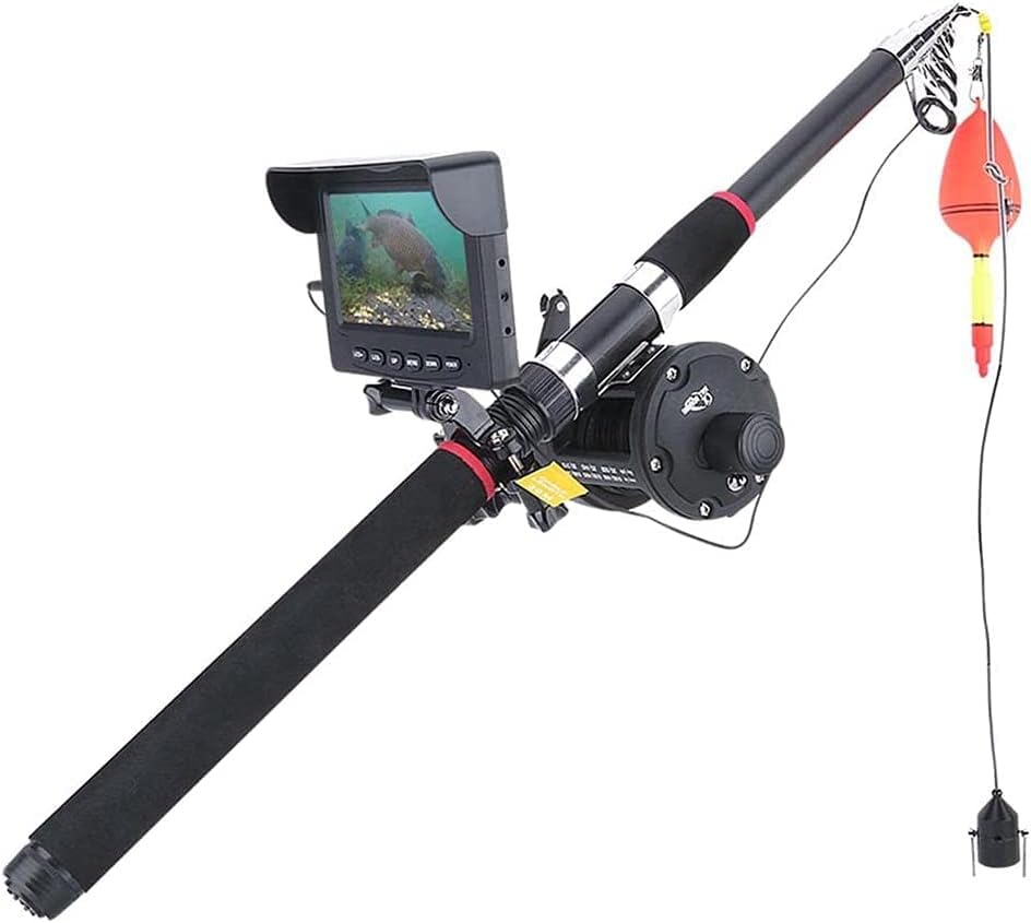 魚群探知機 水中釣りカメラ 4 3インチディスプレイledナイトビジョン195度海輪カメラ釣り15 人気特価 30m Color 10tvl 魚群探知機