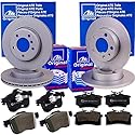 BandelOne enthält ATE Bremsscheiben + Beläge vorne + hinten für Golf 7 A3 8V Leon 5F BandelOne enthält ATE Bremsscheiben + Beläge vorne + hinten für Golf 7 A3 8V Leon 5F