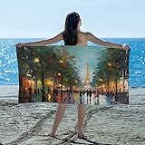 Leggero e facile da trasportare: i nostri teli da spiaggia misurano 78,7 x 154,9 cm, leggeri e compatti, rendendoli facili da trasportare e riporre. È perfetto per l'uso in movimento e non occupa troppo spazio nella borsa. Adatto per l'uso da parte di persone di tutte le età.