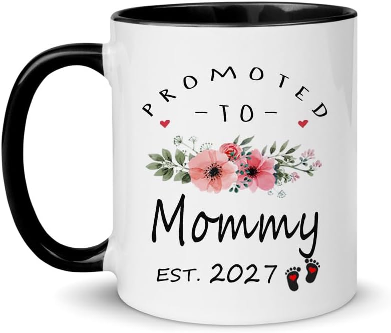 Promoted to Grandpa 2026 Mug, First Time Grandpa 2026 Gifts, Pregnancy Announcement Gifts for Grandfather from Daughter Son, Father's Day Birthday for Expecting Grandpa 2026