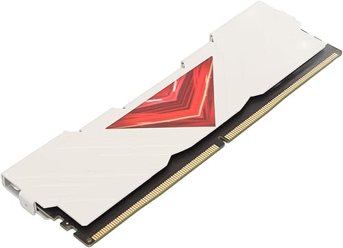Pomya RAM DDR5 Kit de 16 GB, memoria para juegos de sobreaceleración de 4800 MHz, soporte para XMP3.0 Expo, Plug and Play (blanco)