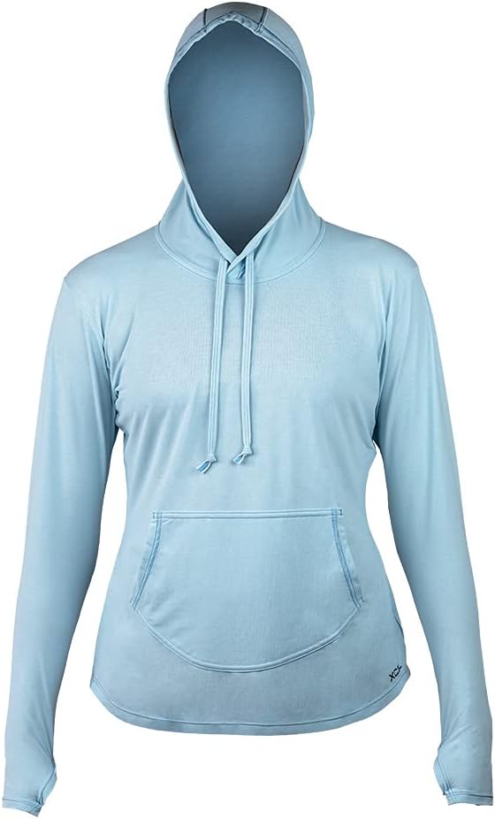 XCEL Womens VentX Long Sleeve Hooded UV Sun Shirt