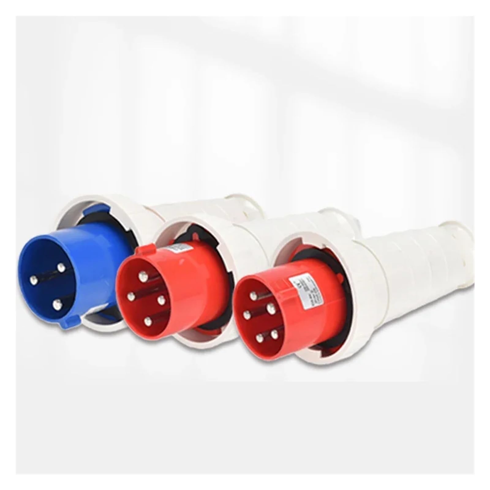 Wasserdichter Industriestecker, 3-polig, 4-polig, 5-polig, staubdicht, IP67, männlich und weiblich, 63 A, 125 A, montierte Industriesteckdose, 380 V, 415(5P63A Wall Mounted)