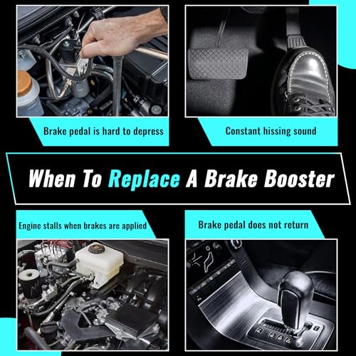 54-74219 PartsFlow Vacuum Power Brake Booster Compatible with Ford Bronco F150 1994 1995 1996 3.8L 4.9L 5.0L 5.8L F4TZ2005A Without Master Cylinder by PartsFlow - Image 4